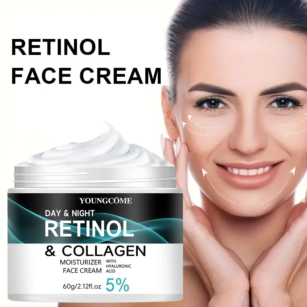 Retinol Cream Promotes Skin Elasticity And Luster,Anti Aging Firming Lifting Fade Fine Lines Moisturizing Brightening Skin cream