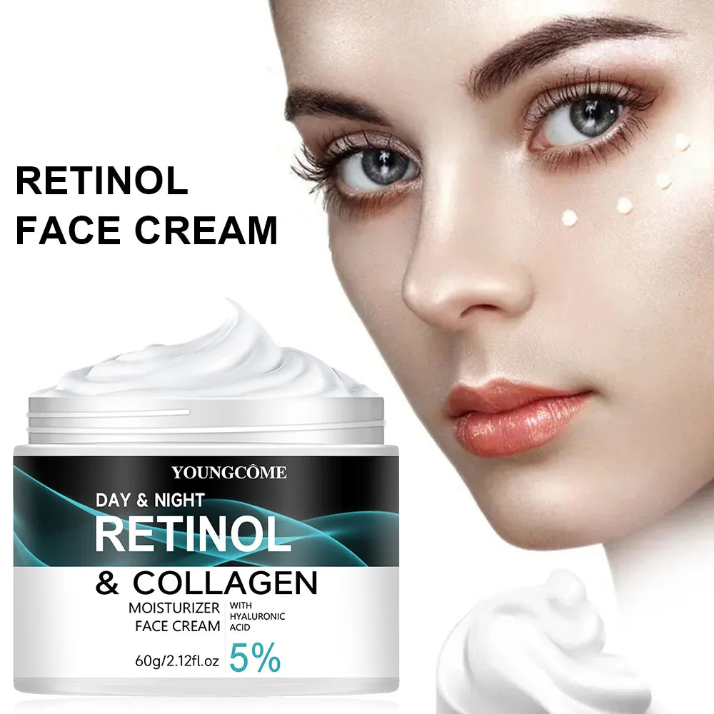 Retinol Cream Promotes Skin Elasticity And Luster,Anti Aging Firming Lifting Fade Fine Lines Moisturizing Brightening Skin cream