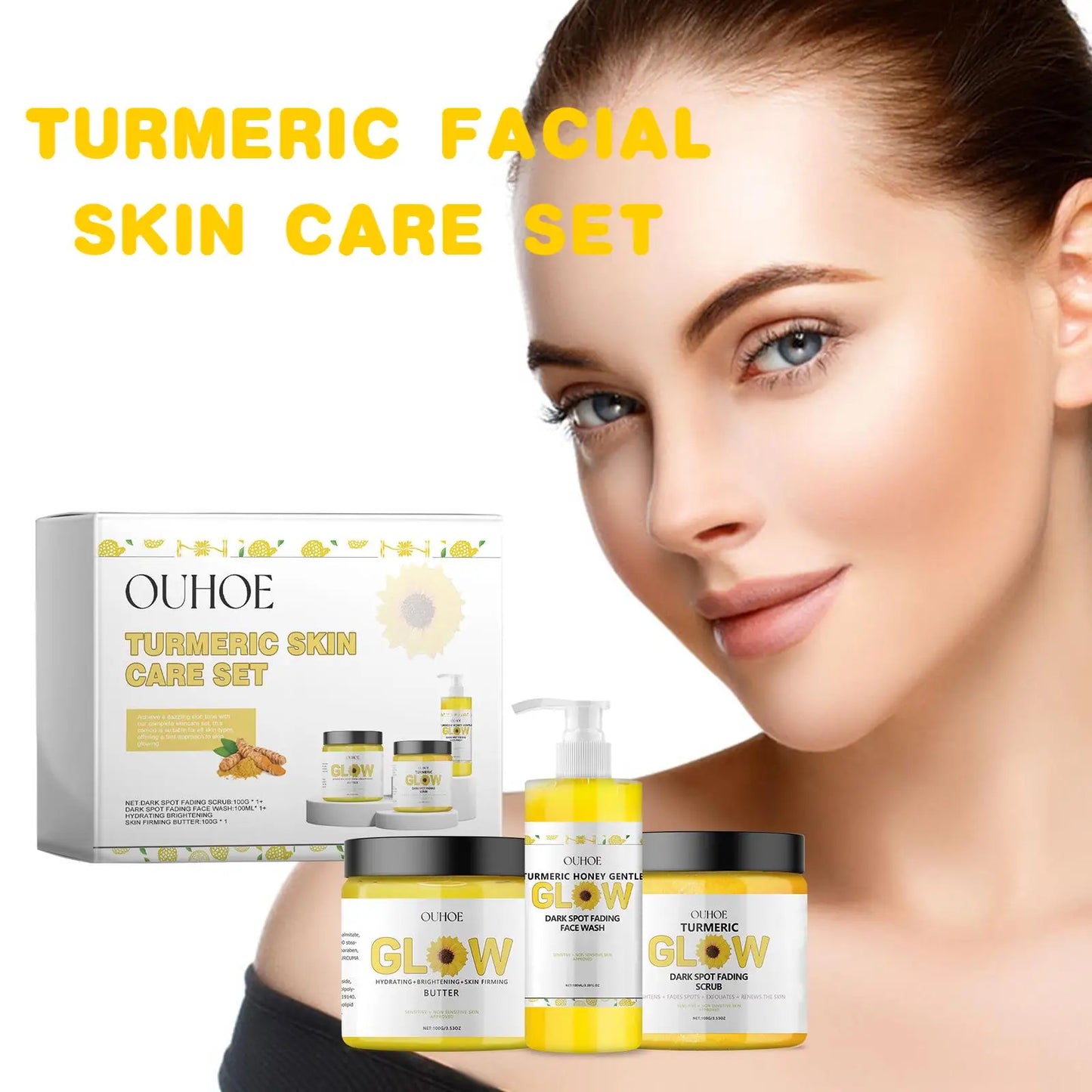 set Turmeric Face Skin Care