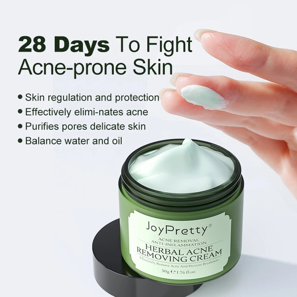 JoyPretty Herbal Acne Face Cream Body Pimple Treatment