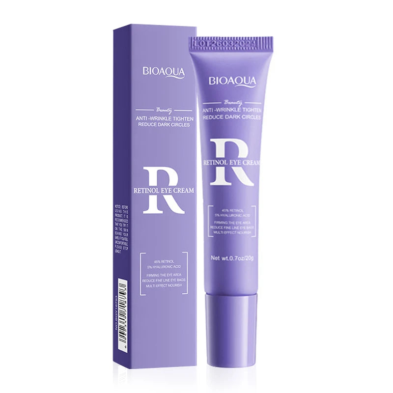 2pcs/kit BIOAQUA Retinol Skin Care Sets Face Eye Cream Moisturizing