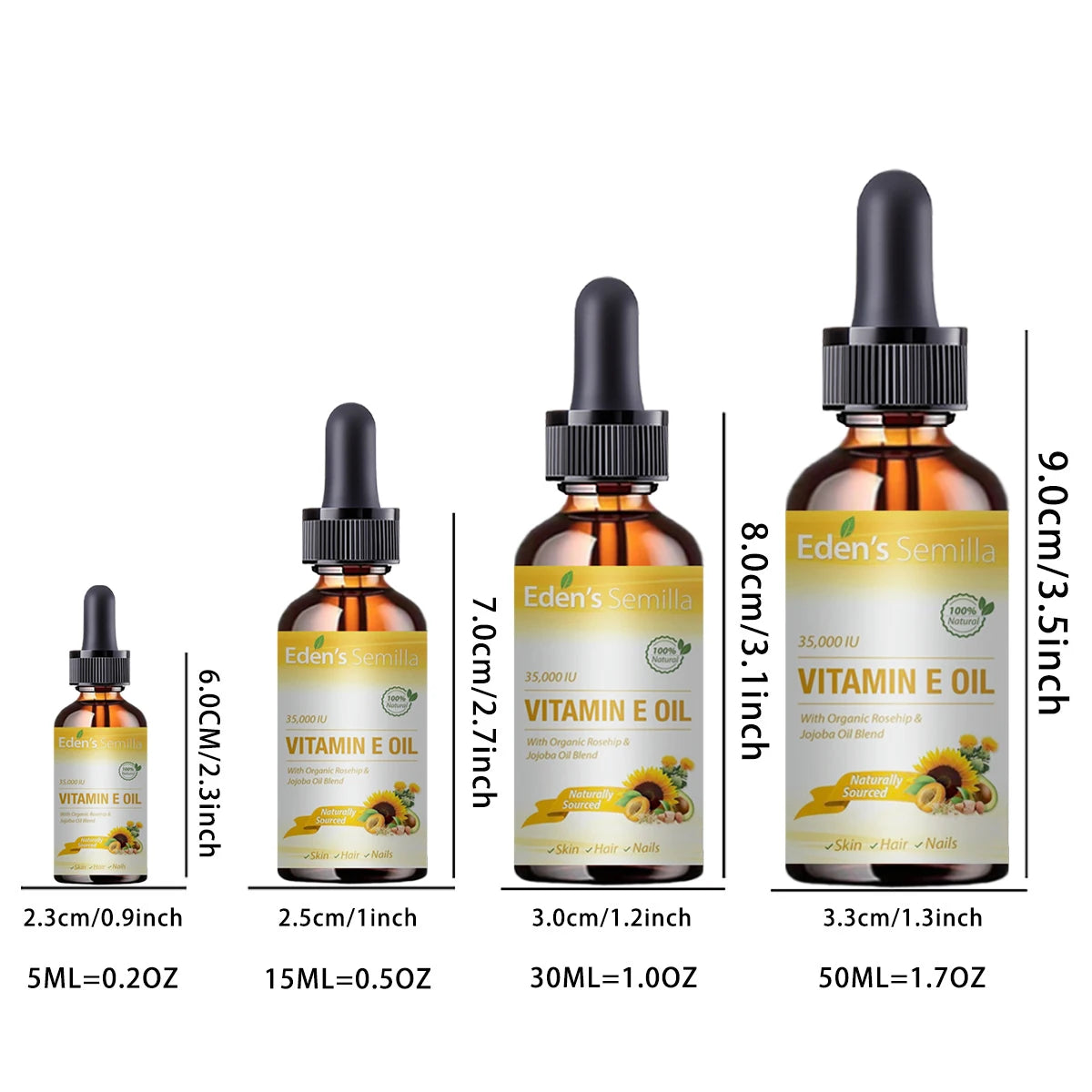 Botanical Extract Vitamin E Oil